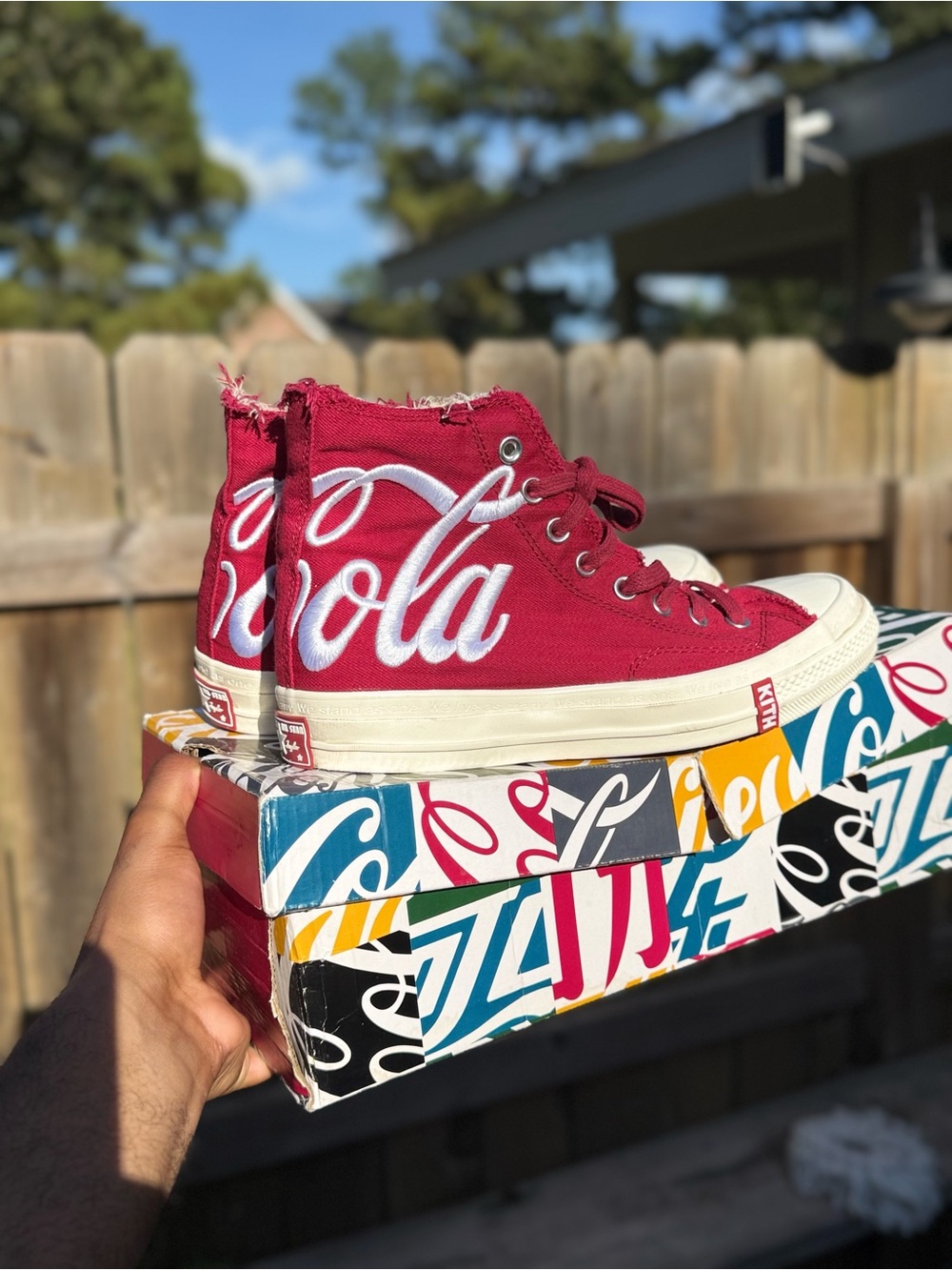 Kith x Coca-Cola x Converse Chuck 70 High America Men’s Size 9 / Women’s Size 11